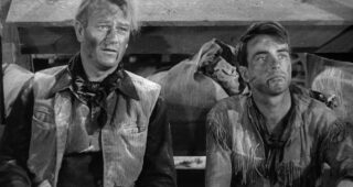 La Rivière rouge : photo, John Wayne, Montgomery Clift