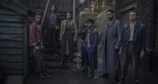 Les Irréguliers de Baker Street : photo, Darci Shaw, Harrison Osterfield, Jojo Macari, McKell David, Royce Pierreson
