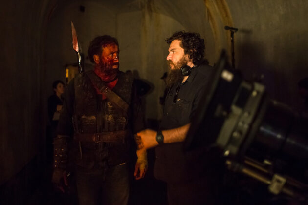 Photo Nicolas Cage, Panos Cosmatos