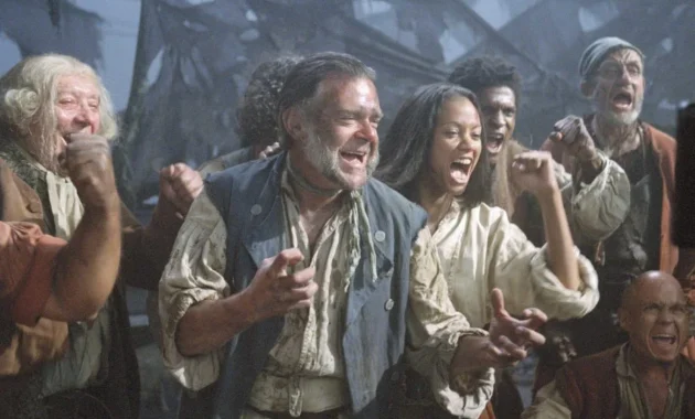 Pirates des Caraïbes : La Malédiction du Black Pearl : Photo Kevin McNally, Zoe Saldana