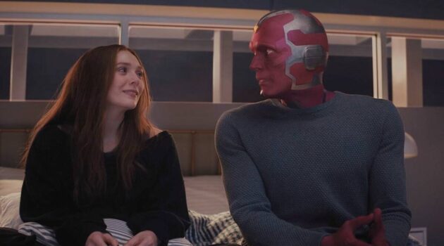 WandaVision : photo, Elizabeth Olsen, Paul Bettany