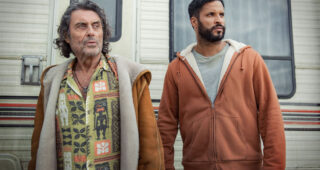 American Gods : photo, Ricky Whittle, Ian McShane