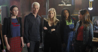 Buffy contre les vampires : photo, James Marsters, Sarah Michelle Gellar