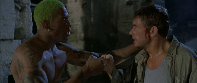 photo, Dennis Rodman, Jean-Claude Van Damme