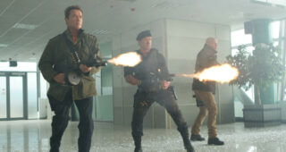 Expendables 2 : Unité spéciale : photo, Sylvester Stallone, Arnold Schwarzenegger