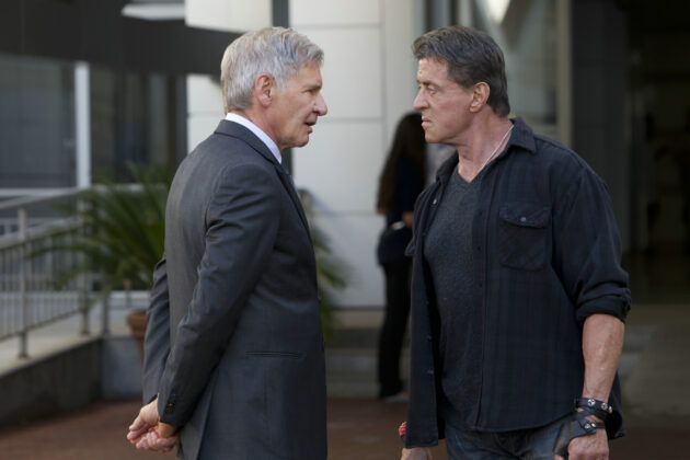 photo, Harrison Ford, Sylvester Stallone