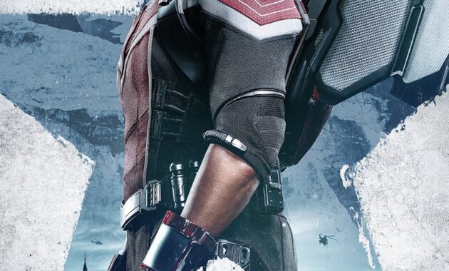 Falcon et le Soldat de l'Hiver : Affiche Anthony Mackie