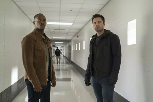 photo, Anthony Mackie, Sebastian Stan