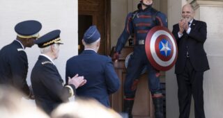 Falcon et le Soldat de l'Hiver : Photo Wyatt Russell