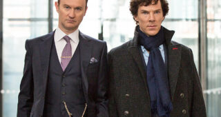 Sherlock : photo, Mark Gatiss, Benedict Cumberbatch