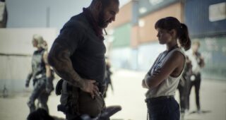 Army of the Dead : Photo Dave Bautista, Ella Purnell