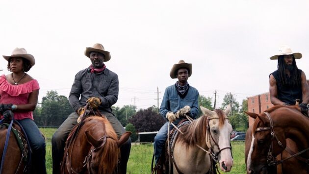 photo, Lorraine Toussaint, Idris Elba, Caleb McLaughlin, Byron Bowers