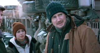 The Ice Road : Photo Amber Midthunder, Liam Neeson