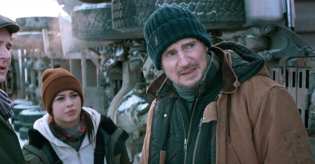 Photo Amber Midthunder, Liam Neeson
