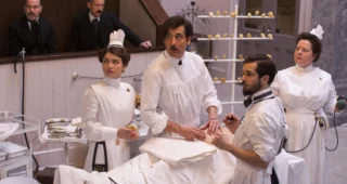 The Knick : photo, Clive Owen, Eve Hewson, Andre Holland