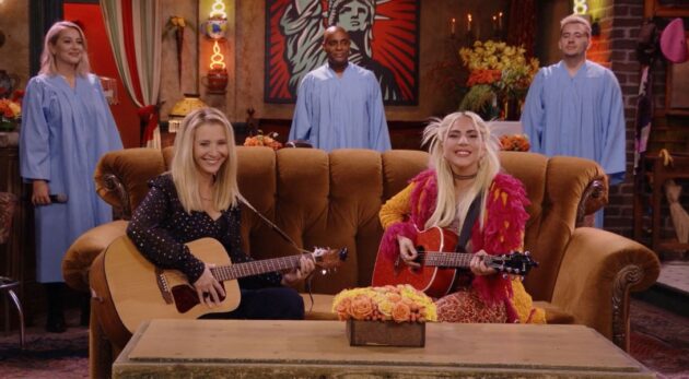 photo, Lady Gaga, Lisa Kudrow