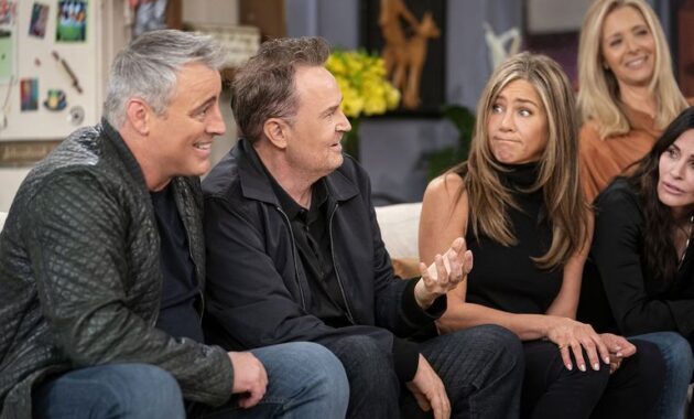 Friends : The Reunion : photo, Lisa Kudrow, Matt LeBlanc, Matthew Perry, Jennifer Aniston
