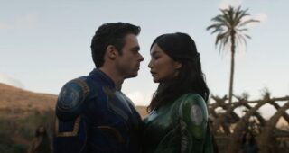 Les Eternels : Photo Richard Madden, Gemma Chan