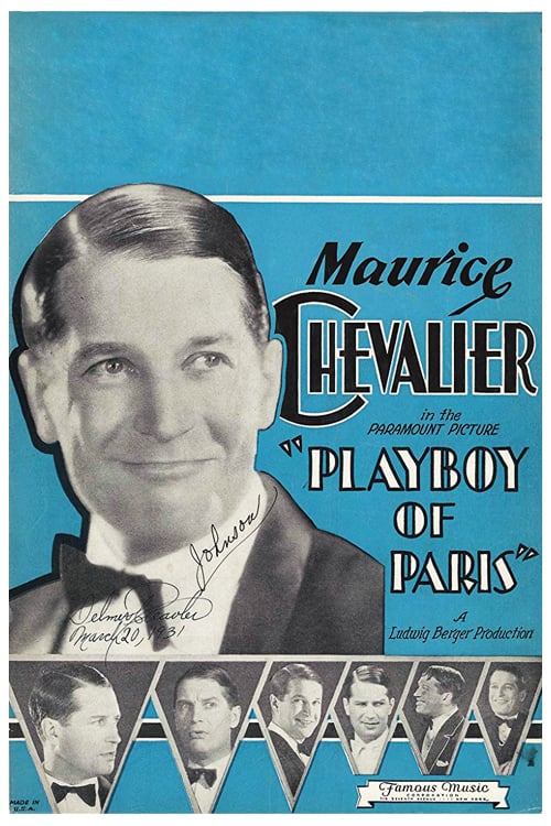 Playboy of Paris : Affiche officielle