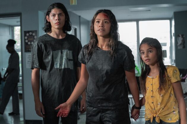 photo, Gina Rodriguez, Lucius Hoyos, Ariana Greenblatt