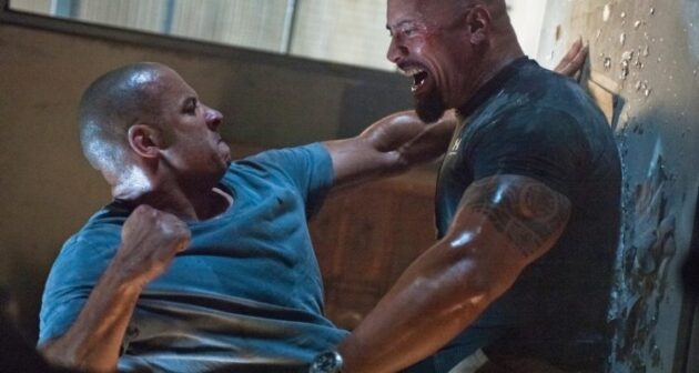 photo, Dwayne Johnson, Vin Diesel