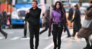 Hawkeye : Photo, Jeremy Renner, Hailee Steinfeld