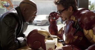 Iron Man 2 : photo, Samuel L. Jackson, Robert Downey Jr.