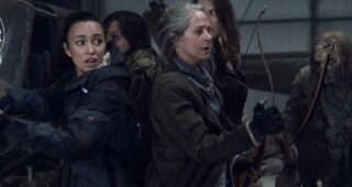 The Walking Dead : photo, Melissa McBride, Christian Serratos