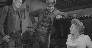 Winchester 73 : photo, James Stewart, Shelley Winters, Millard Mitchell