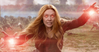 Elizabeth Olsen : photo, Avengers : Infinity War