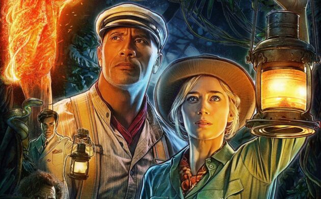 photo, Emily Blunt, Dwayne Johnson