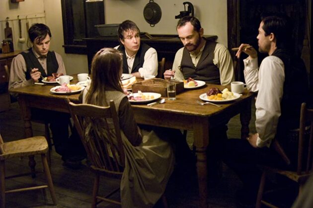photo, Brad Pitt, Casey Affleck, Sam Rockwell