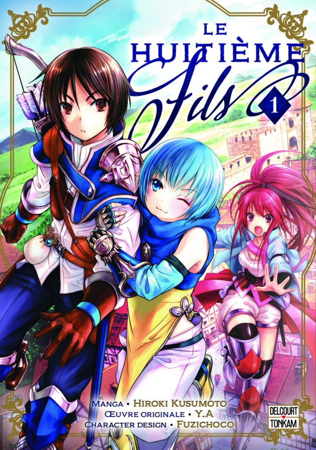 Couverture tome 1, Hiroki Kusumoto