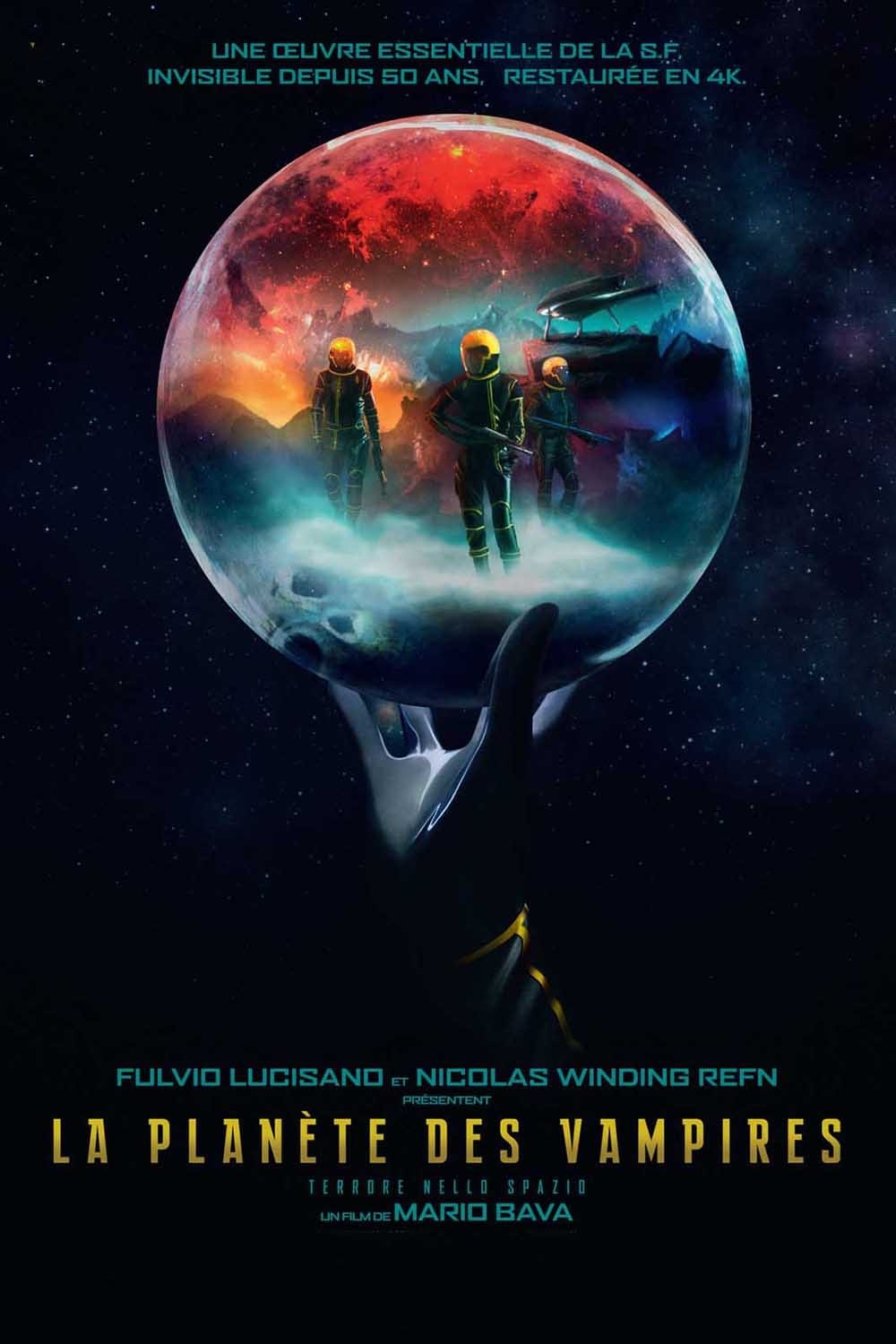La planète des vampires : Affiche officielle