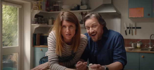 Photo, Sharon Horgan, James McAvoy