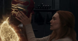 WandaVision : photo, Paul Bettany, Elizabeth Olsen