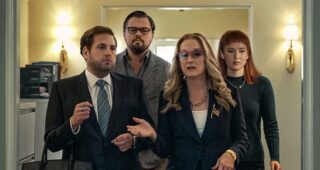 Don't Look Up : Photo Jonah Hill, Leonardo DiCaprio, Meryl Streep, Jennifer Lawrence