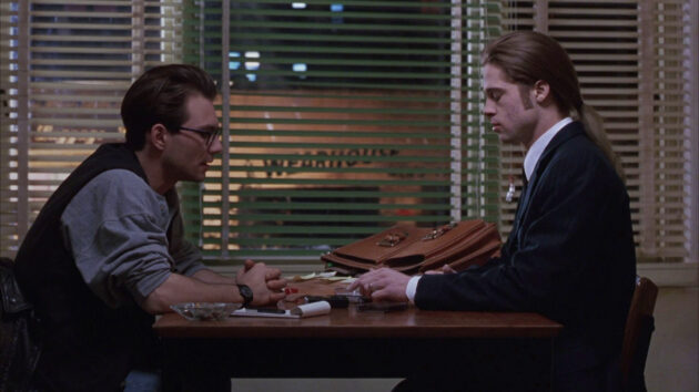 photo, Christian Slater, Brad Pitt