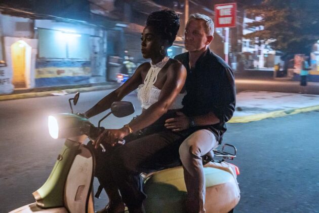 Mourir peut attendre : photo, Lashana Lynch, Daniel Craig