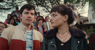 Sex Education : photo, Asa Butterfield, Emma Mackey