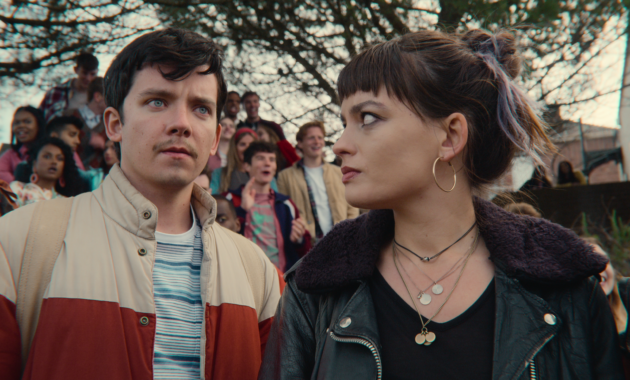 Sex Education : photo, Asa Butterfield, Emma Mackey