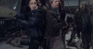 The Walking Dead : photo, Melissa McBride, Lauren Cohan, Christian Serratos