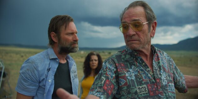 Photo, Aaron Eckhart, Tommy Lee Jones