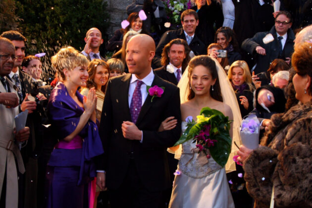 photo, Michael Rosenbaum, Kristin Kreuk