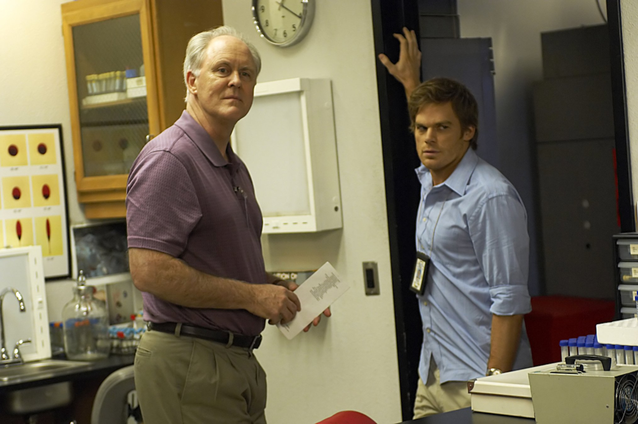john lithgow michael c. hall dexter