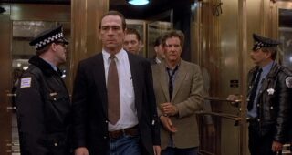 Le Fugitif : photo, Tommy Lee Jones, Harrison Ford