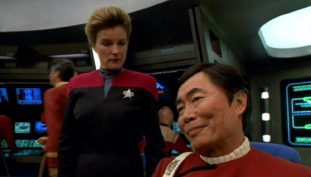 photo, Kate Mulgrew, George Takei