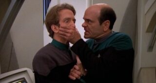 Star Trek : Voyager : photo, Robert Picardo, Andy Dick