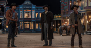 The Harder They Fall : Photo Jonathan Majors, Delroy Lindo, RJ Cyler