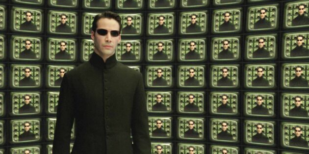 Matrix Reloaded : photo, Keanu Reeves